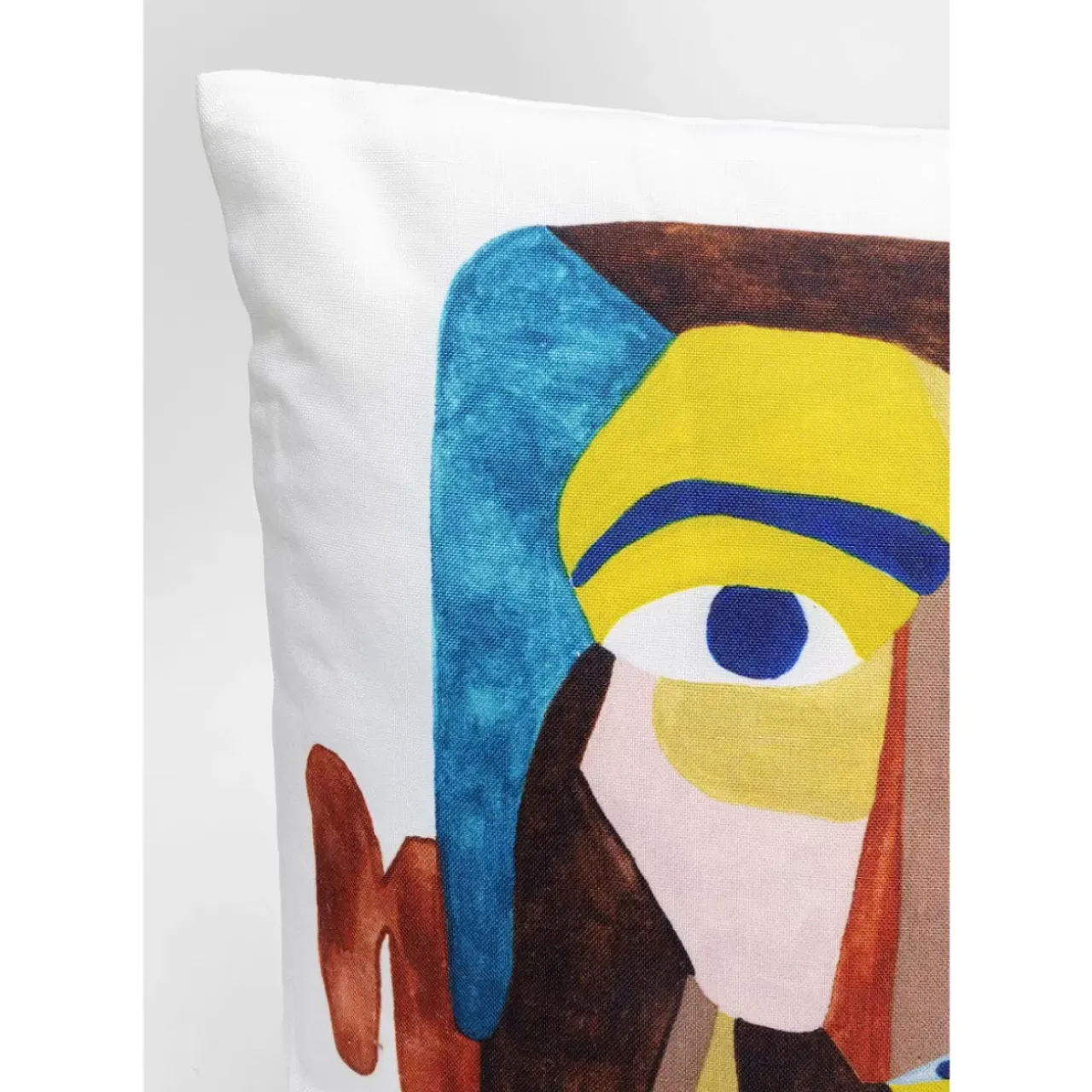 Kissen-KARE Design Kissen Artistic Face 45X45Cm