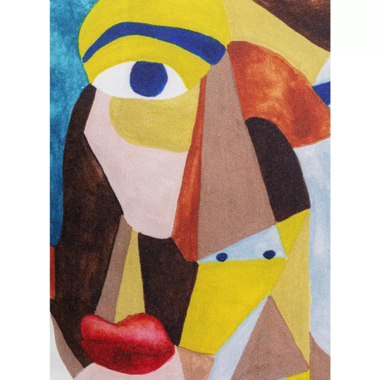 Kissen-KARE Design Kissen Artistic Face 45X45Cm