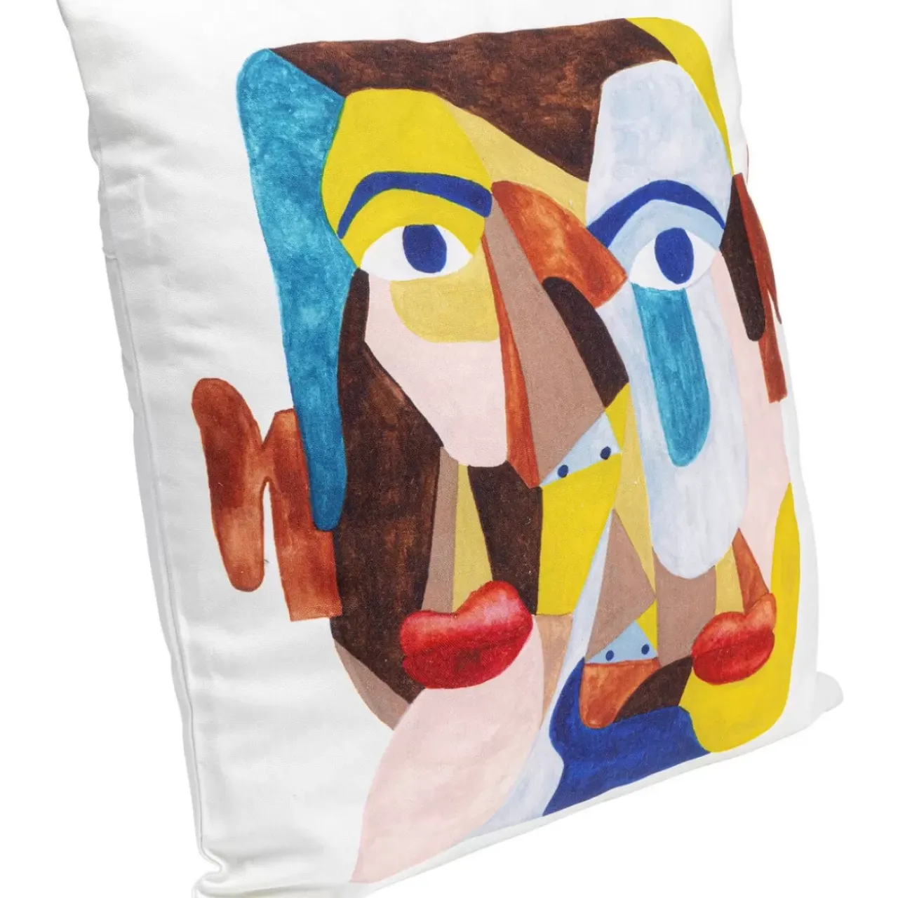 Kissen-KARE Design Kissen Artistic Face 45X45Cm