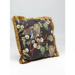 Kissen-KARE Design Kissen Bird Fringe 45X45Cm