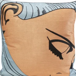 Kissen-KARE Design Kissen Comic Face 50X50Cm