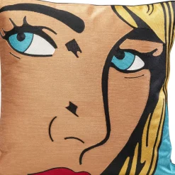 Kissen-KARE Design Kissen Comic Lady 50X50Cm