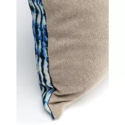 Kissen-KARE Design Kissen Desna Patchwork Blau 60X35Cm