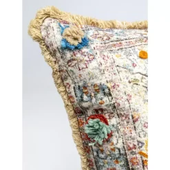 Kissen-KARE Design Kissen Desna Patchwork Creme Multi 60X35Cm