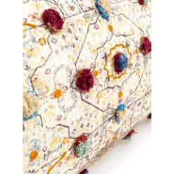 Kissen-KARE Design Kissen Desna Patchwork Creme Multi 60X35Cm