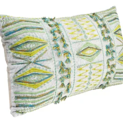Kissen-KARE Design Kissen Desna Patchwork Grun 60X35Cm