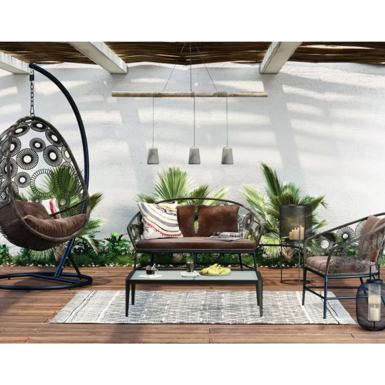 Kissen-KARE Design Kissen Ethno Earth 50X50Cm