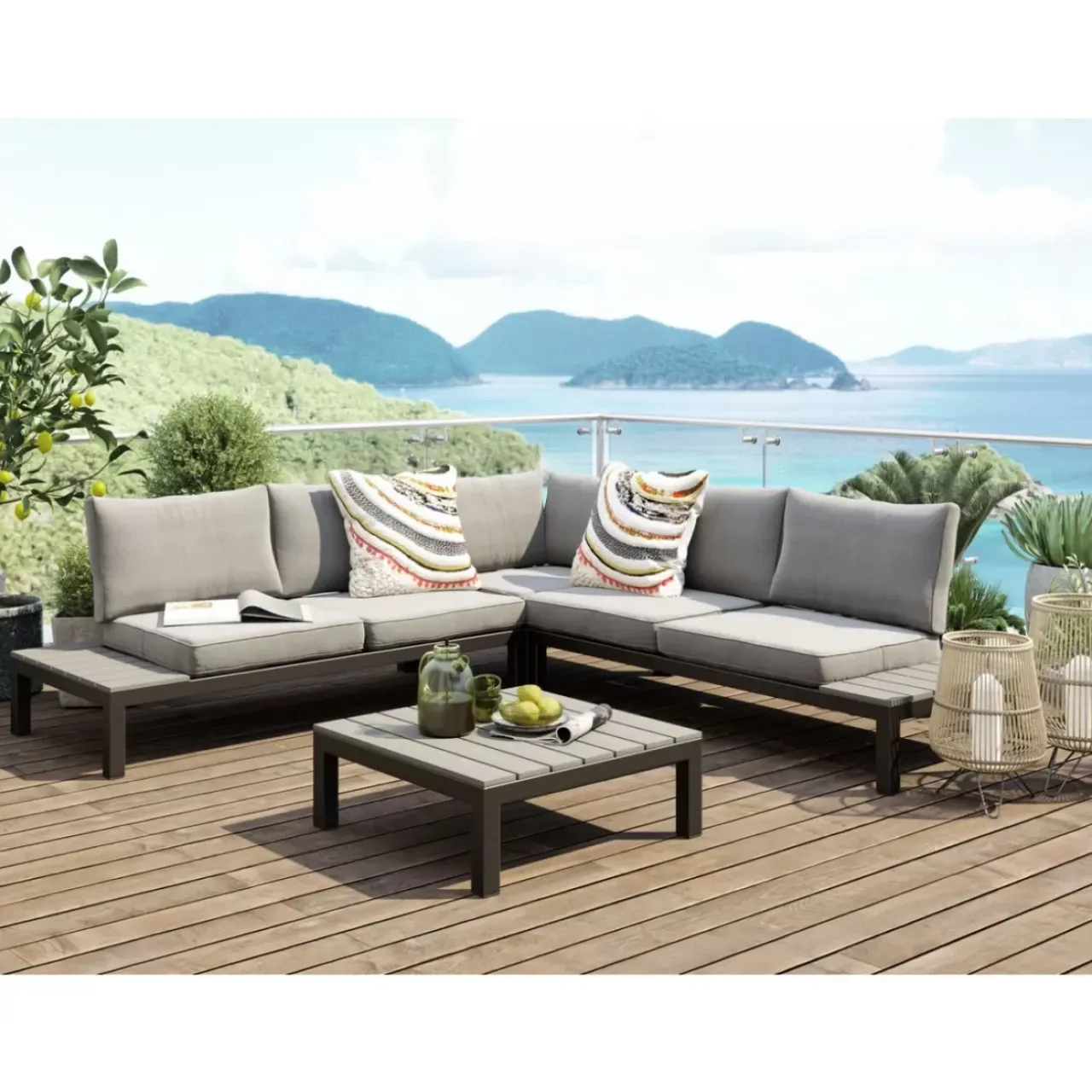Kissen-KARE Design Kissen Ethno Earth 50X50Cm