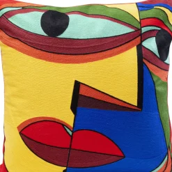 Kissen-KARE Design Kissen Faccia Arte Colore Right 50X50Cm