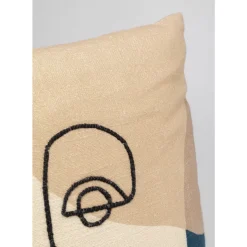 Kissen-KARE Design Kissen Face Art Multi 50X50Cm