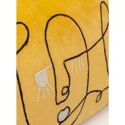 Kissen-KARE Design Kissen Face Art 60X35Cm