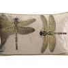 Kissen-KARE Design Kissen Glitter Dragonfly Braun 50X30Cm