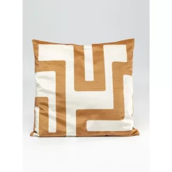 Kissen-KARE Design Kissen Labyrinth Rot 45X45Cm