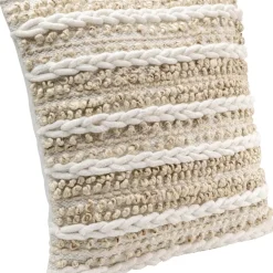 Kissen-KARE Design Kissen Loop Knit Beige 45X45Cm