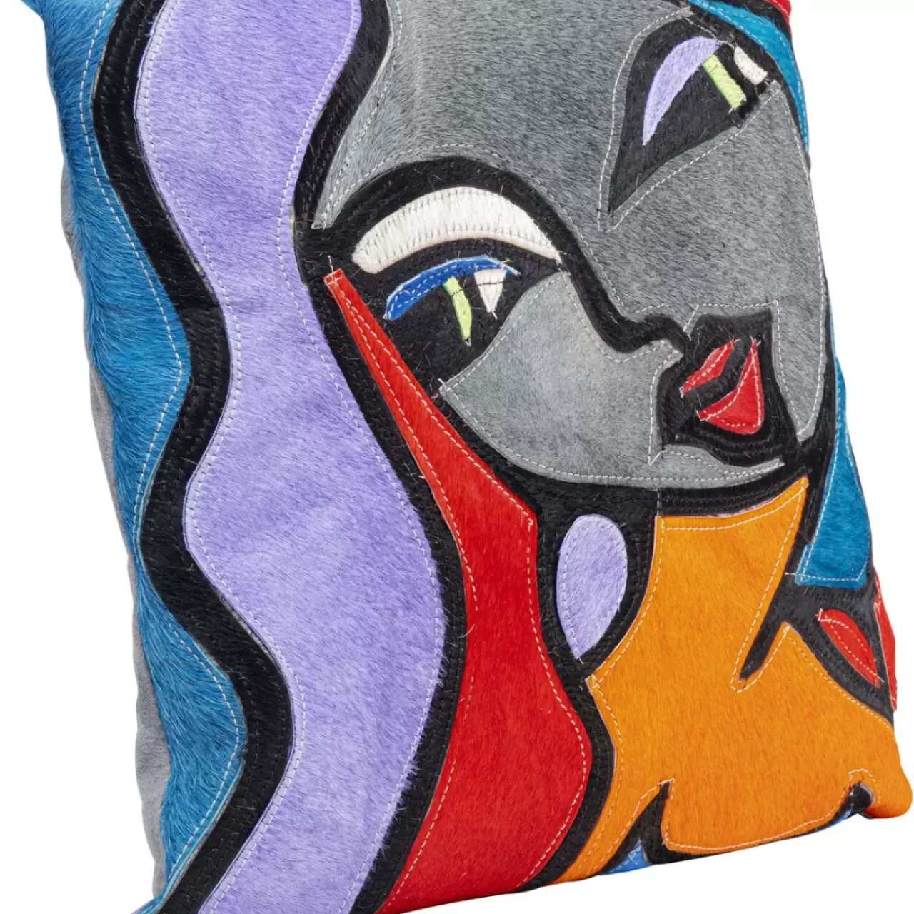 Kissen-KARE Design Kissen Monique Purple Hair 40X40Cm