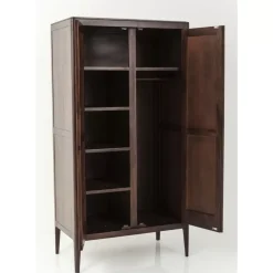Regale-KARE Design Kleiderschrank Brooklyn Walnut