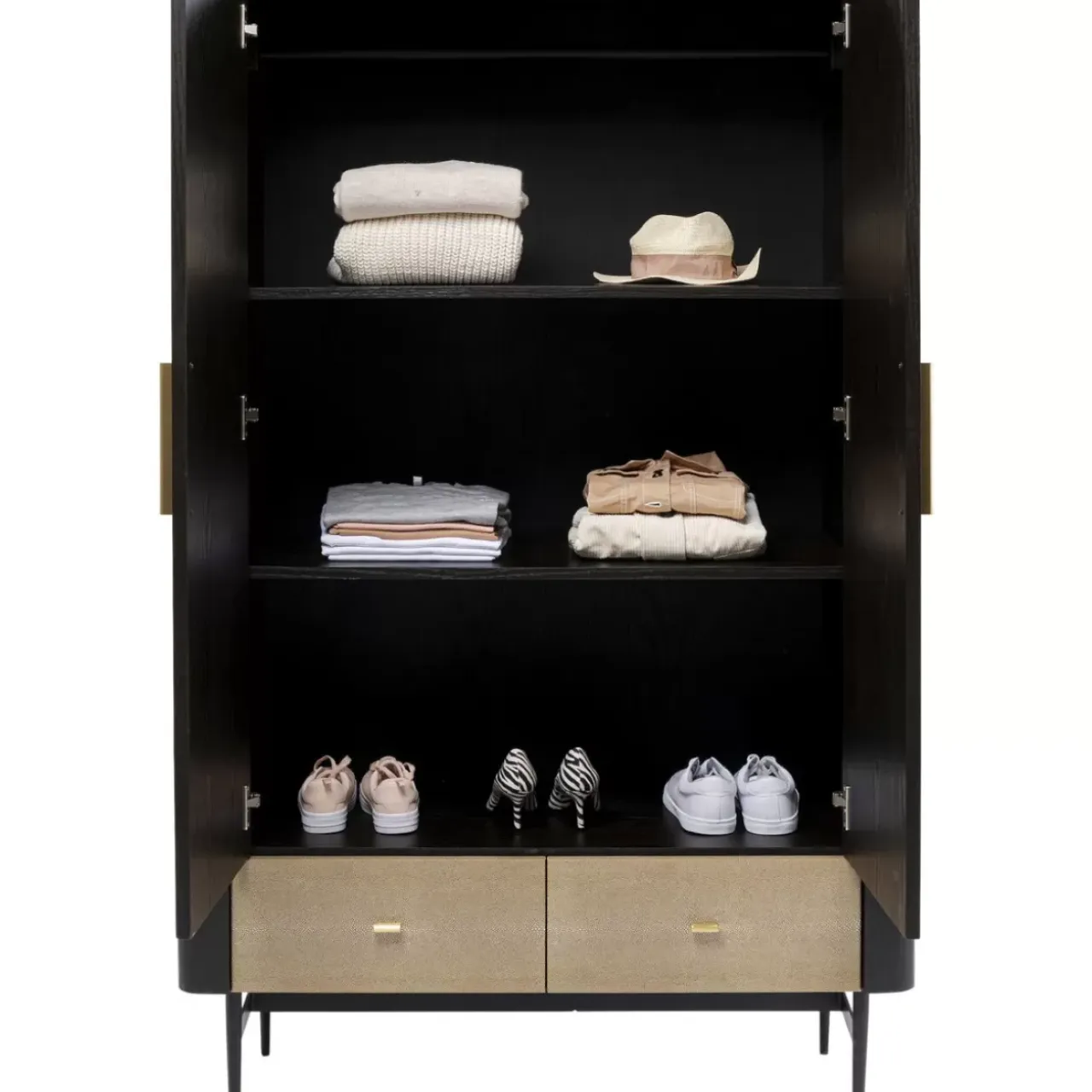 Regale-KARE Design Kleiderschrank Milano 180X110