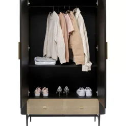 Regale-KARE Design Kleiderschrank Milano 180X110