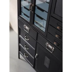 Kommoden & Sideboards-KARE Design Kommode Art Factory Schwarz