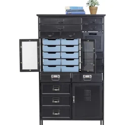 Kommoden & Sideboards-KARE Design Kommode Art Factory Schwarz