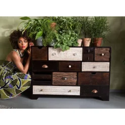 Kommoden & Sideboards-KARE Design Kommode Finca 14 Schube