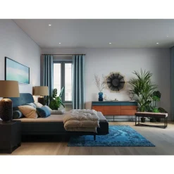 Kommoden & Sideboards-KARE Design Kommode Klein Luxury Push 2 Schube Grau