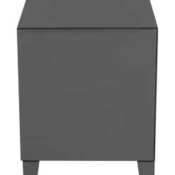 Kommoden & Sideboards-KARE Design Kommode Klein Luxury Push 2 Schube Grau