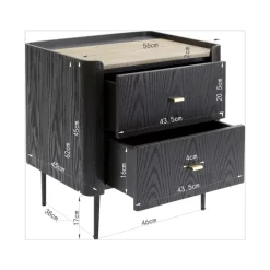 Kommoden & Sideboards-KARE Design Kommode Klein Milano