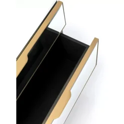 Kommoden & Sideboards-KARE Design Kommode Klein Soran Gold 49X50Cm