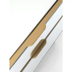 Kommoden & Sideboards-KARE Design Kommode Klein Soran Gold 49X50Cm