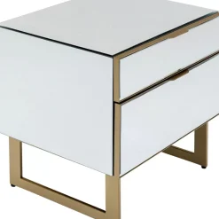 Kommoden & Sideboards-KARE Design Kommode Klein Soran Gold 49X50Cm