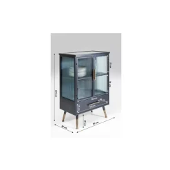 Regale-KARE Design Kommode La Gomera 2 Turen 1 Schub