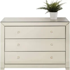 Kommoden & Sideboards-KARE Design Kommode Luxury Champagne 3 Schube