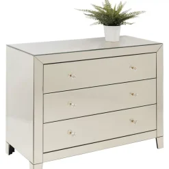 Kommoden & Sideboards-KARE Design Kommode Luxury Champagne 3 Schube