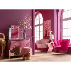 Kommoden & Sideboards-KARE Design Kommode Luxury Champagne 3 Schube