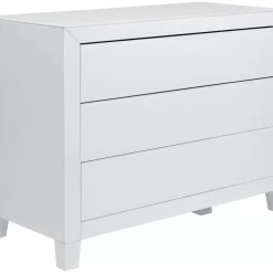 Kommoden & Sideboards-KARE Design Kommode Luxury Push 3 Schube Weiss