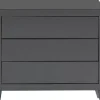 Kommoden & Sideboards-KARE Design Kommode Luxury Push 3 Schube Grau
