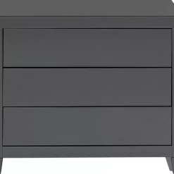 Kommoden & Sideboards-KARE Design Kommode Luxury Push 3 Schube Grau