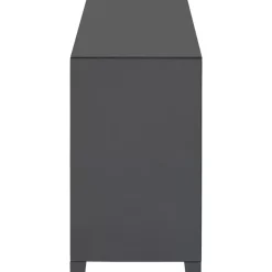 Kommoden & Sideboards-KARE Design Kommode Luxury Push 3 Schube Grau