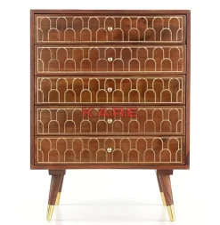 Kommoden & Sideboards-KARE Design Kommode Muskat 5-Schube