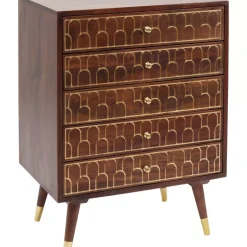 Kommoden & Sideboards-KARE Design Kommode Muskat 5-Schube