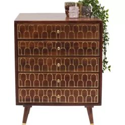 Kommoden & Sideboards-KARE Design Kommode Muskat 5-Schube