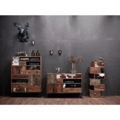Kommoden & Sideboards-KARE Design Kommode Rodeo Zick Zack 6 Schube