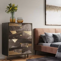 Kommoden & Sideboards-KARE Design Kommode Salerno 4 Schube 85X115Cm