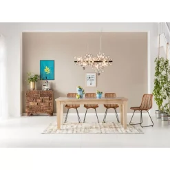 Kommoden & Sideboards-KARE Design Kommode Shanti Surprise Puzzle Nature