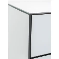 Kommoden & Sideboards-KARE Design Kommode Soran 5 Schube Schwarz 65X114Cm