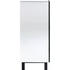 Kommoden & Sideboards-KARE Design Kommode Soran 5 Schube Schwarz 65X114Cm