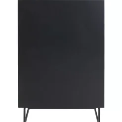 Kommoden & Sideboards-KARE Design Kommode Soran 5 Schube Schwarz 65X114Cm