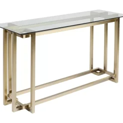 Kommoden & Sideboards-KARE Design Konsole Clara Gold 145X76Cm