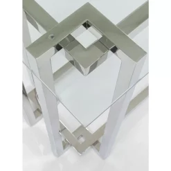 Kommoden & Sideboards-KARE Design Konsole Clara Silber 145X76Cm